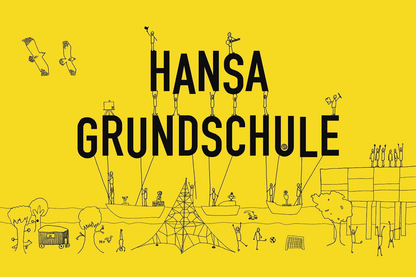 Schulschild Hansa Grundschule gestaltungswillen